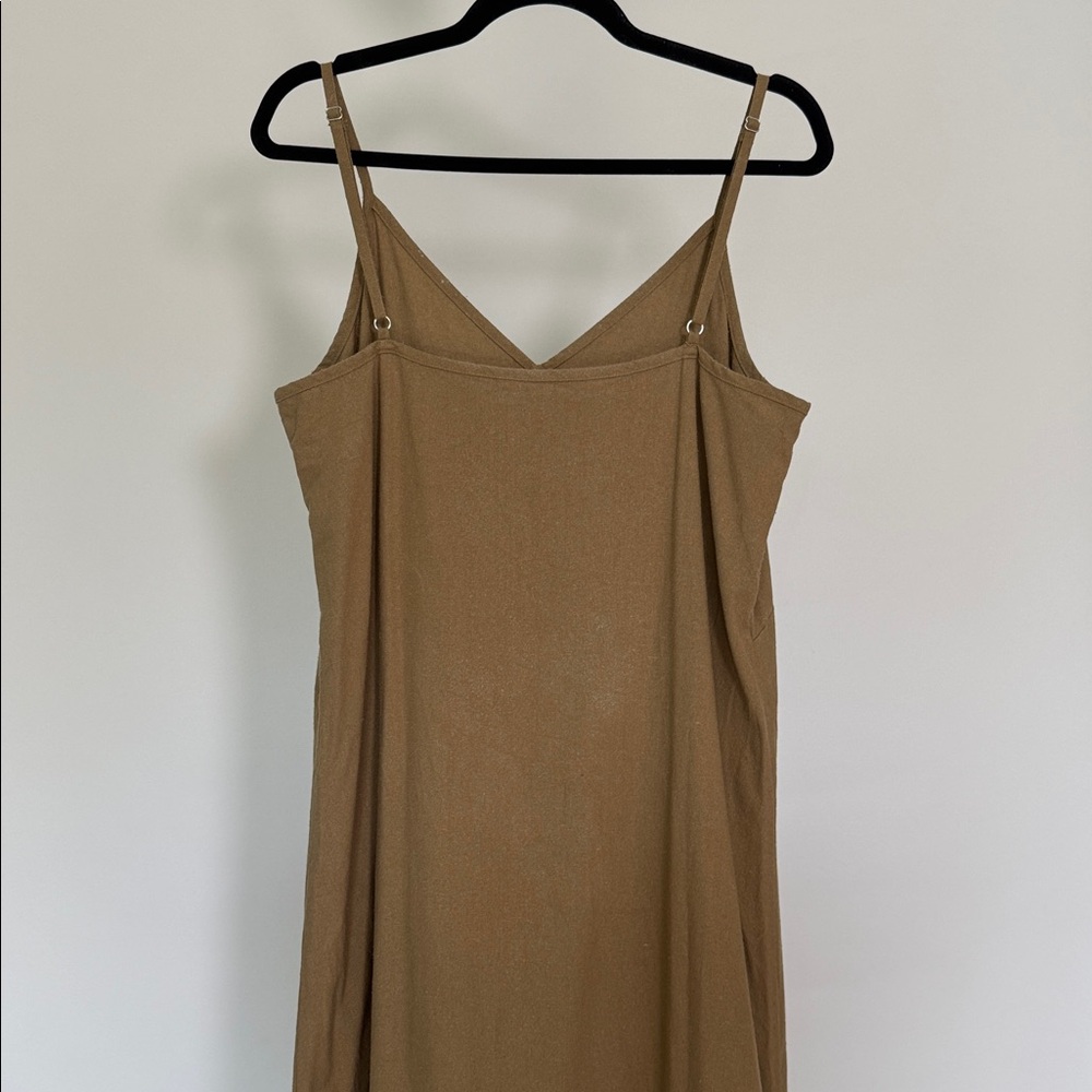 Jenni Kayne Riviera Slip Dress in Safari, Size M - Picture 7 of 8